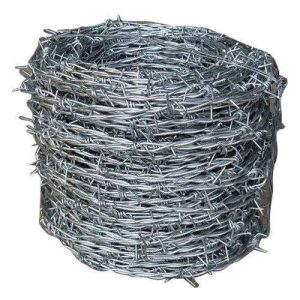 BARBWIRE 14G 200M-656FT DIP-GALV